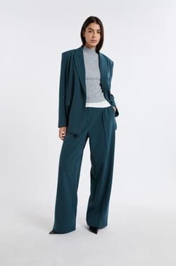 Pantalon de tailleur large;${refinementColor}