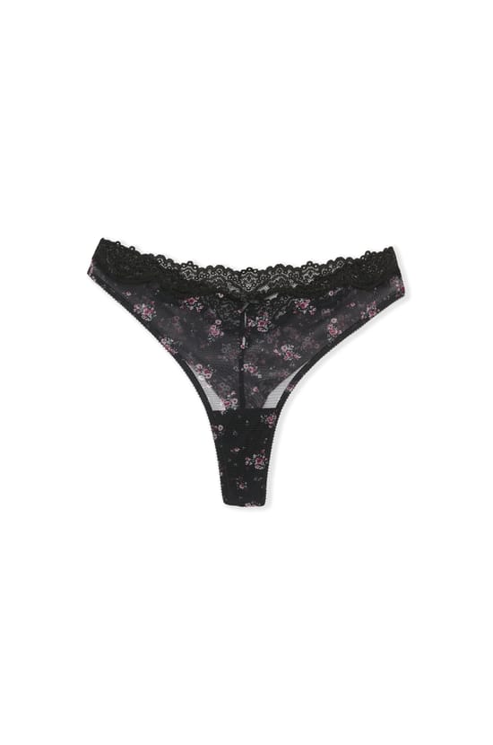 Tanga de tul;${refinementColor}