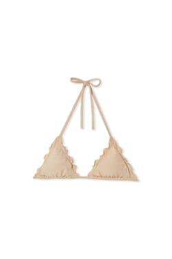 Top de bikini triangular con lentejuelas y copas extra&iacute;bles;${refinementColor}