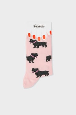 Chaussettes à motifs chiens Coucou Suzette;${refinementColor}