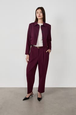 Pantalon coupe carotte;${refinementColor}