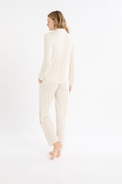 2-teiliges Pyjama-Set mit langen Ärmeln;${refinementColor}