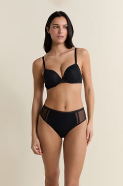 Spodnie midi z koronkowymi detalami;${refinementColor}