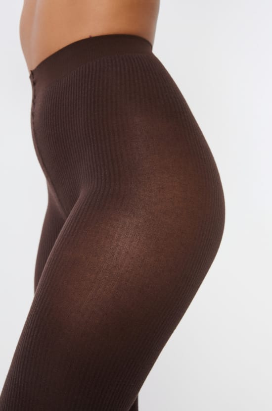 Collant opaque avec cachemire;${refinementColor}