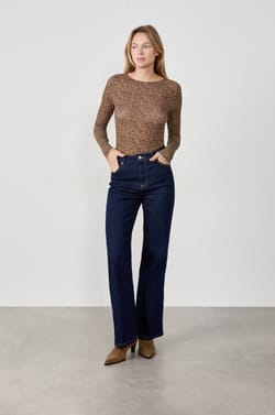 Thermal boat neck t-shirt with cashmere;${refinementColor}