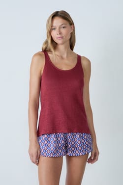 Débardeur 100% lin;${refinementColor}