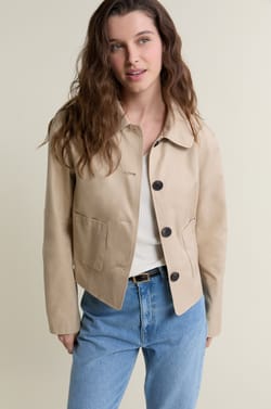 veste courte avec coton;${refinementColor}