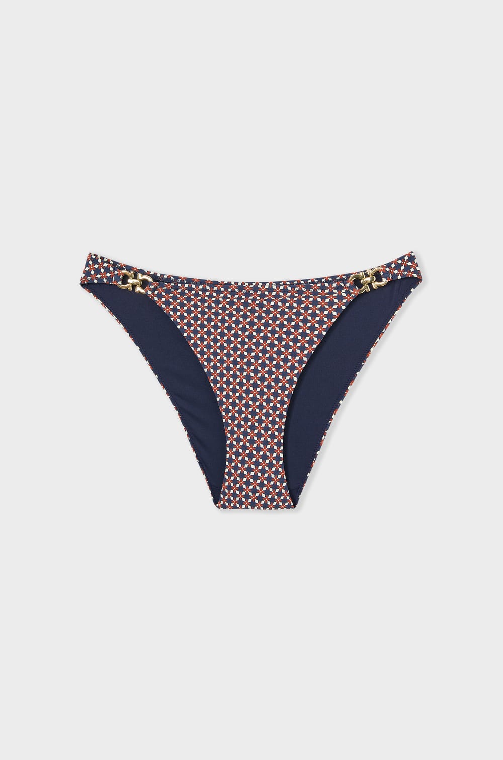Culotte bikini bas de maillot détails bijoux;${refinementColor}