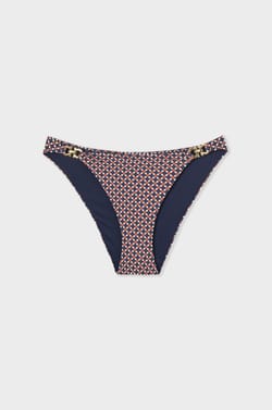 Culotte bikini bas de maillot détails bijoux;${refinementColor}