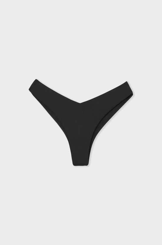 High-Waist Brazilian Bikini Bottom;${refinementColor}