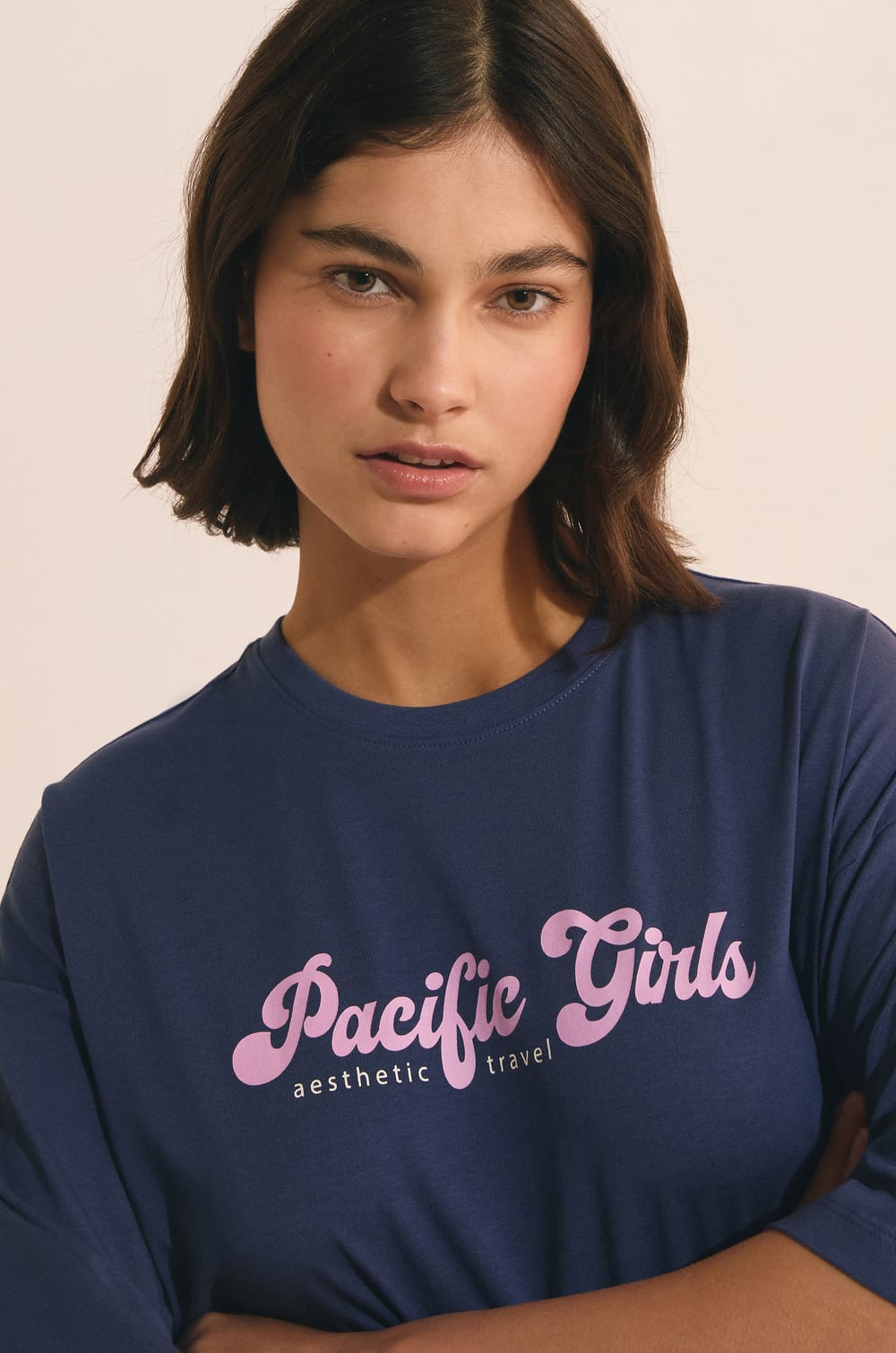 Chemise de nuit en coton;${refinementColor}