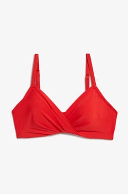 Underwired Triangle Bikini Top;${refinementColor}