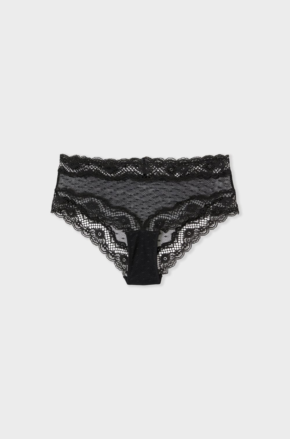 Panty de encaje;${refinementColor}