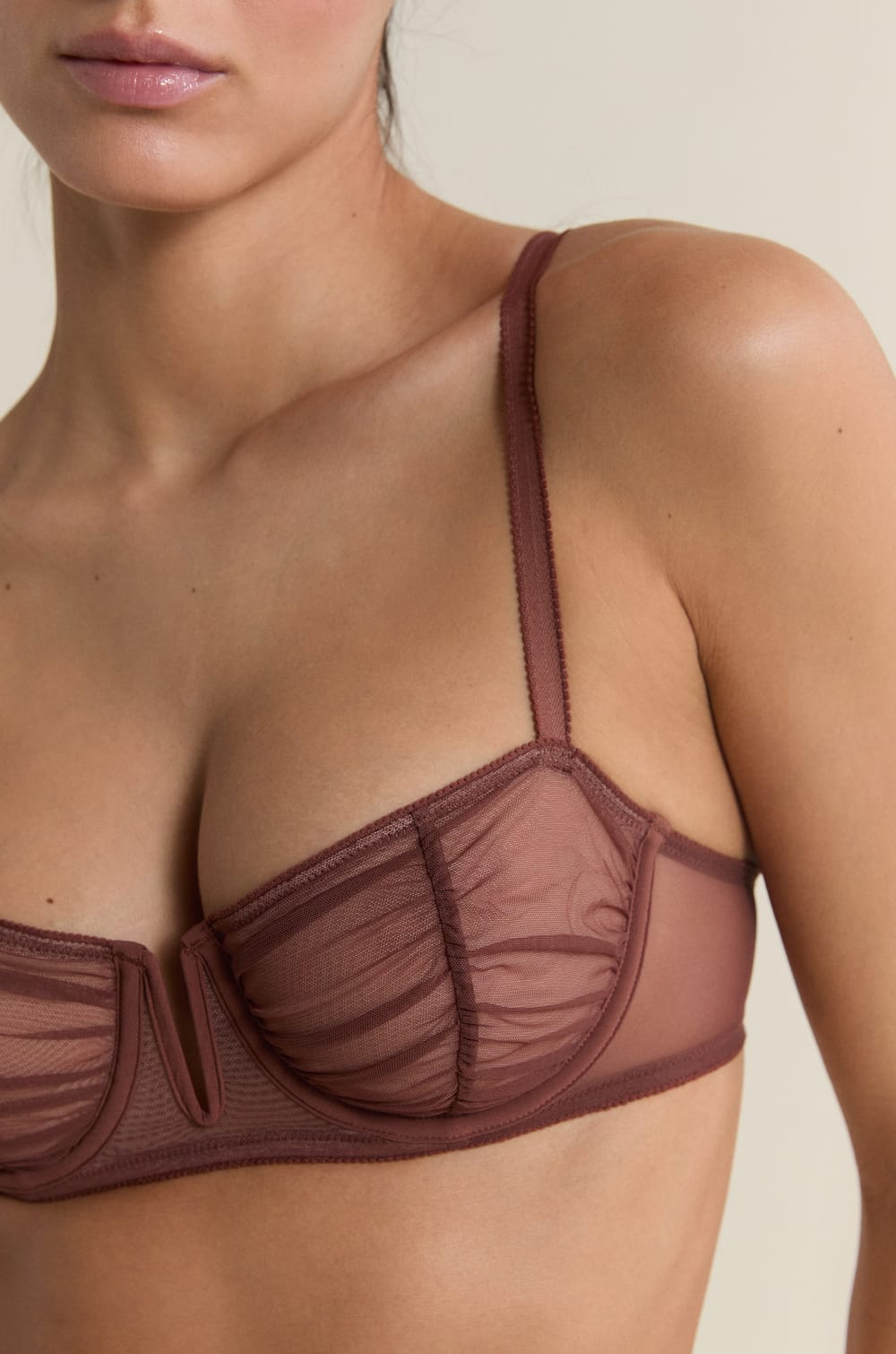 Soutien-gorge N.9 - Bustier en tulle;${refinementColor}