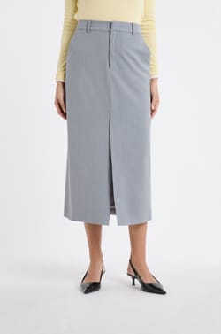Long Striped Skirt;${refinementColor}