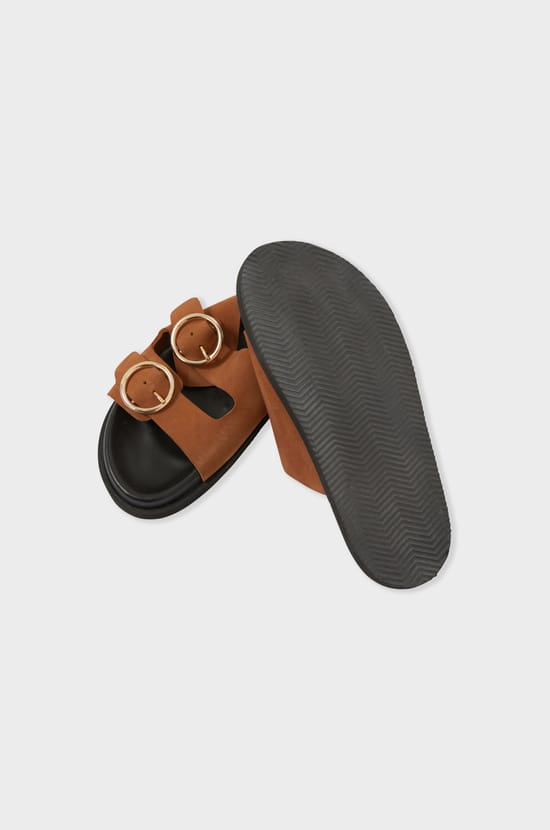Sandales en cuir ;${refinementColor}