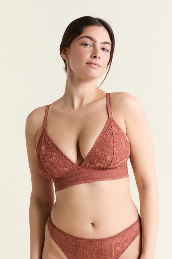 Bra No. 8 - Triangle Bralette;${refinementColor}
