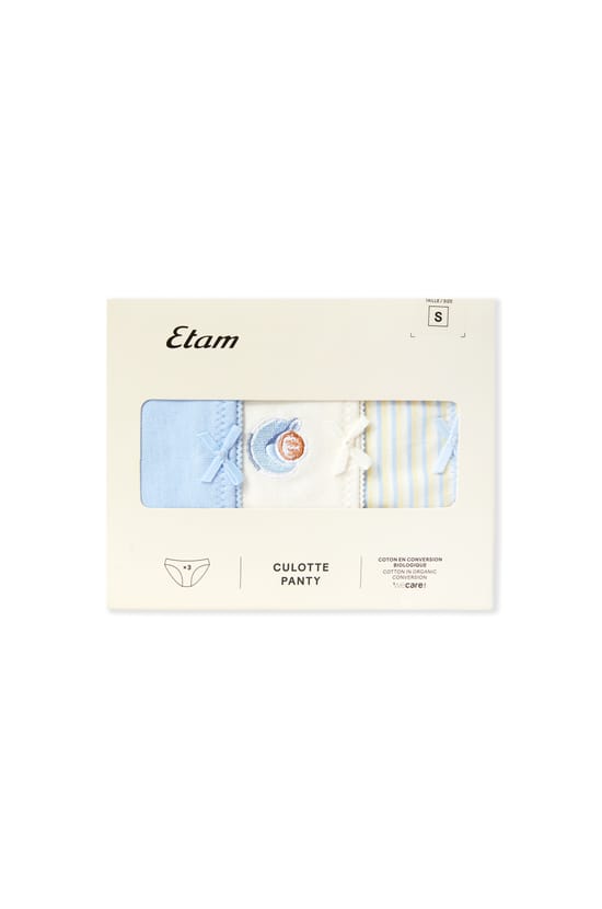 3-Pack Cotton Briefs;${refinementColor}