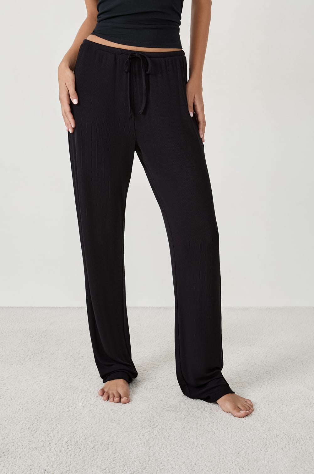 NOT US - Pantalon de pyjama avec cordon;${refinementColor}