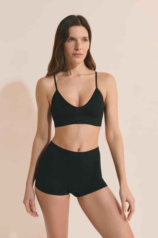 Soutien-gorge brassi&egrave;re col V;${refinementColor}