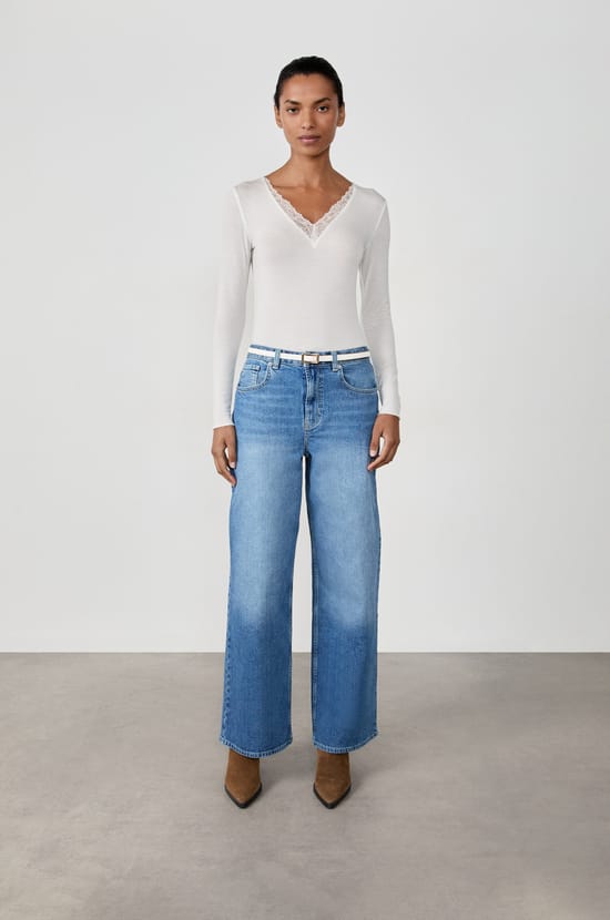 Thermische gebreide longsleeve T-shirt met kasjmier;${refinementColor}