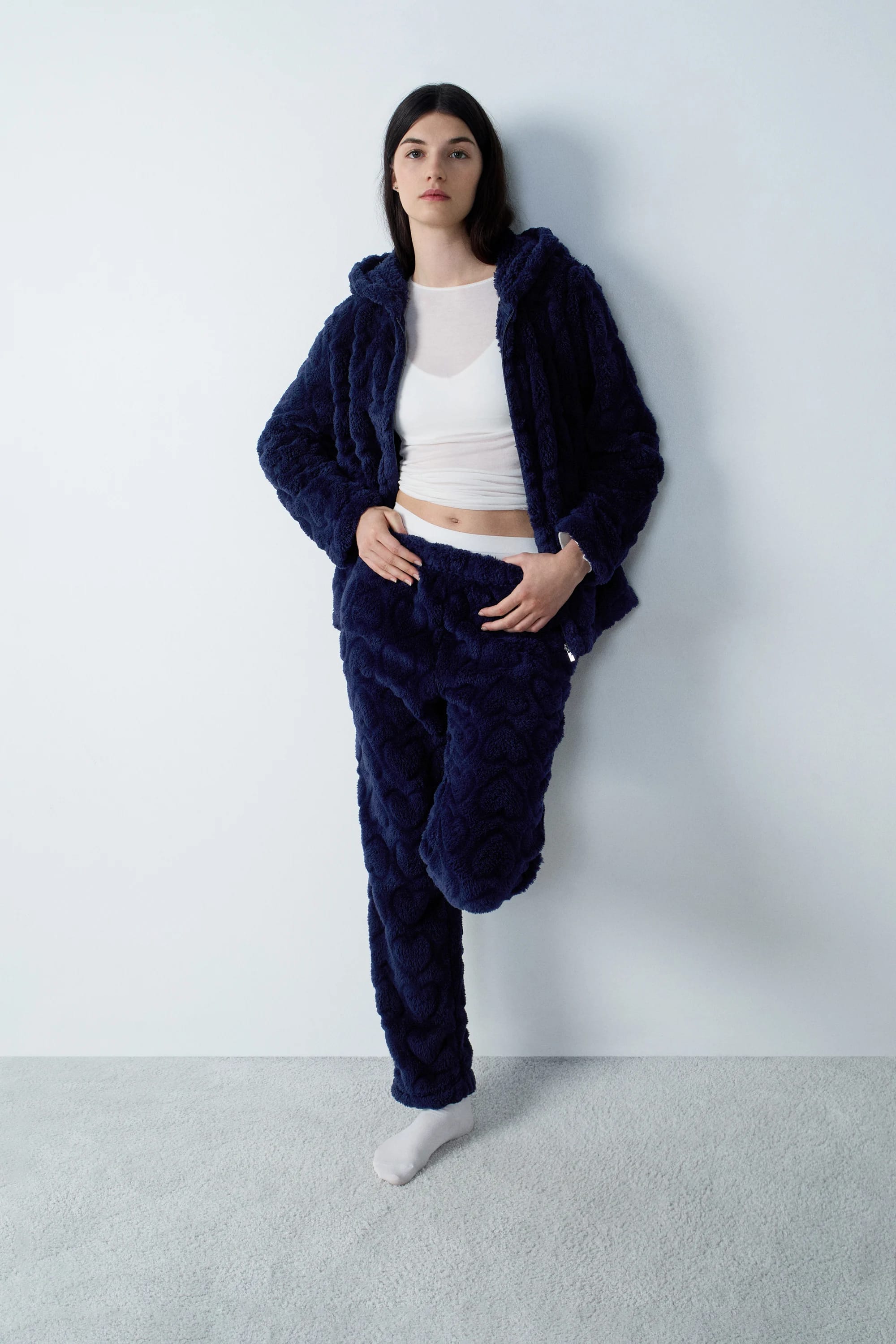 veste à capuche polaire