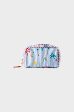 Trousse matelassée à motifs;${refinementColor}