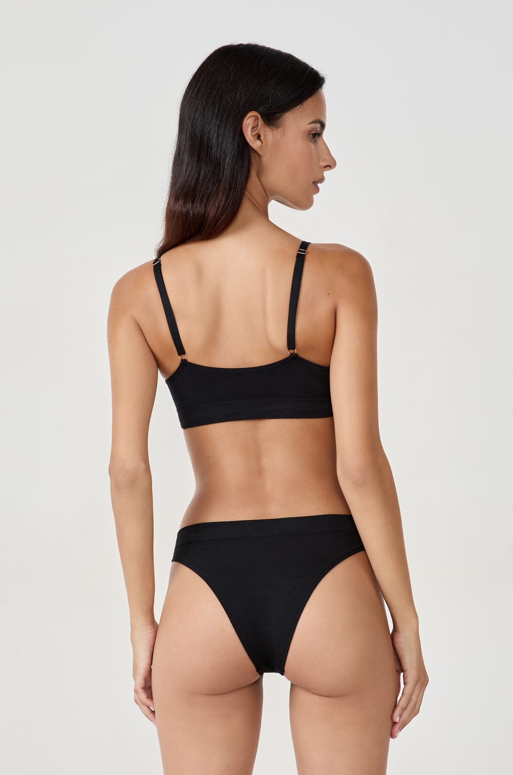 Tanga confort optimal en coton;${refinementColor}
