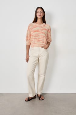 3/4 Sleeve Sweater;${refinementColor}