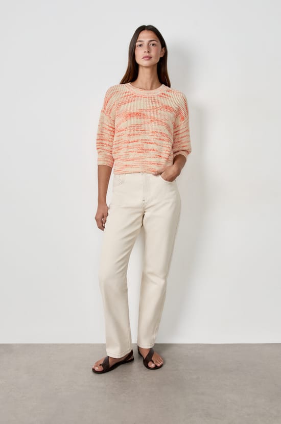 3/4 Sleeve Sweater;${refinementColor}