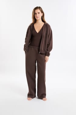 Pantalon de pyjama taille élastiquée avec coton;${refinementColor}