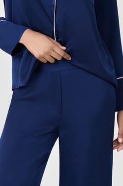 Satin Pyjama Trousers;${refinementColor}