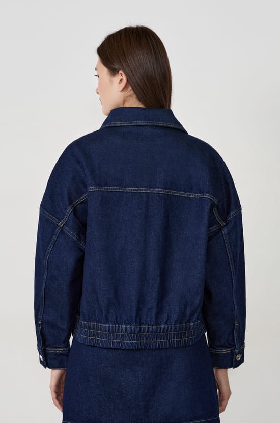 Veste en jean;${refinementColor}