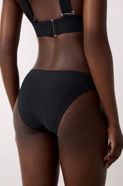 Bikini bottom with silver detail;${refinementColor}