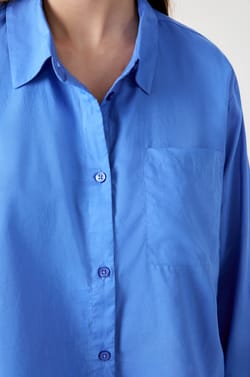 Chemise de pyjama en coton;${refinementColor}