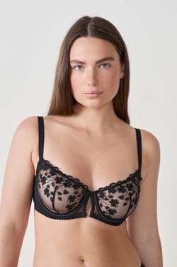 Bra N.9 - Embroidered Balconette;${refinementColor}
