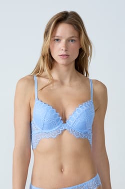 Soutien-gorge N.2 - Le push-up plongeant en dentelle;${refinementColor}