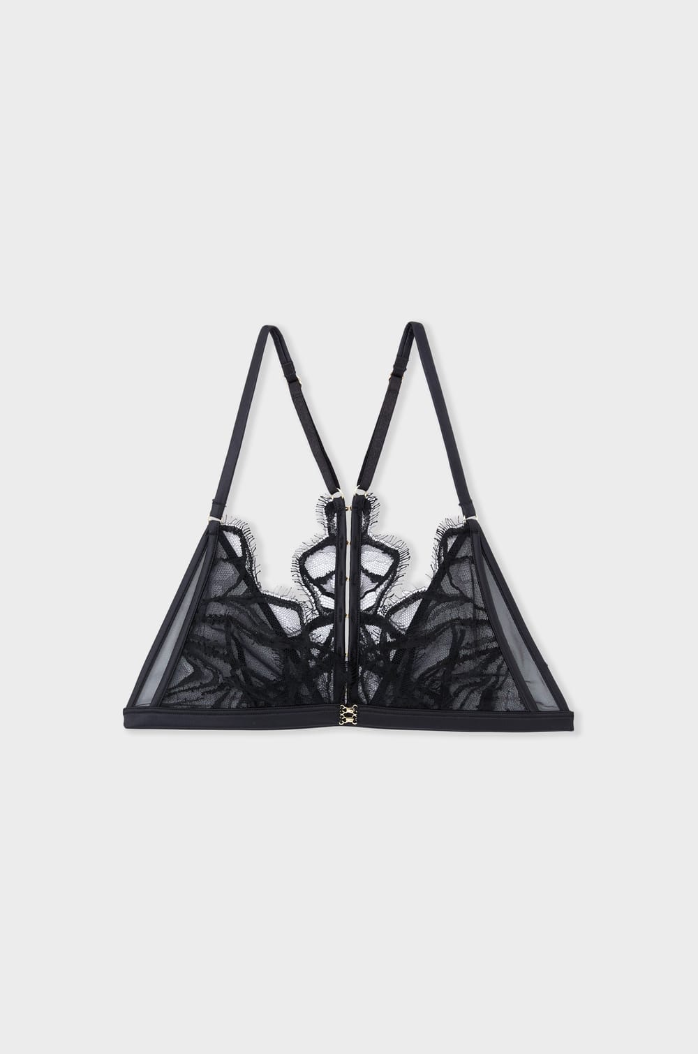 Bra triangular de encaje;${refinementColor}