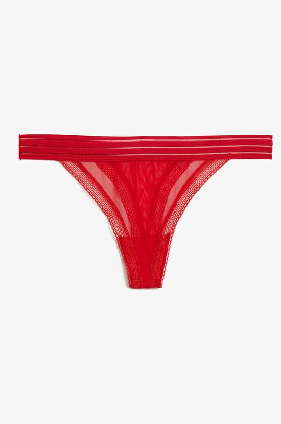 Tulle Thong;${refinementColor}