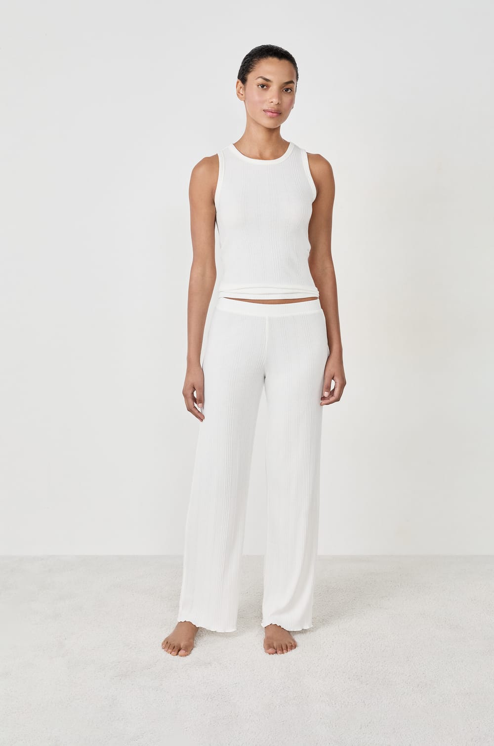 Straight Pyjama Trouser;${refinementColor}