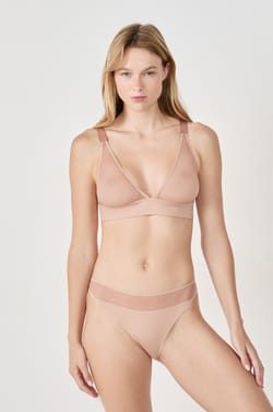 Culotte transparente en tulle;${refinementColor}