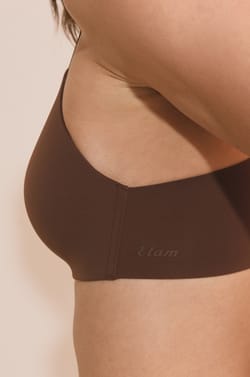 Soutien-gorge triangle sans armature en microfibre;${refinementColor}