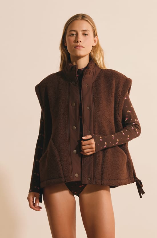 Gilet sans manches avec noeuds;${refinementColor}