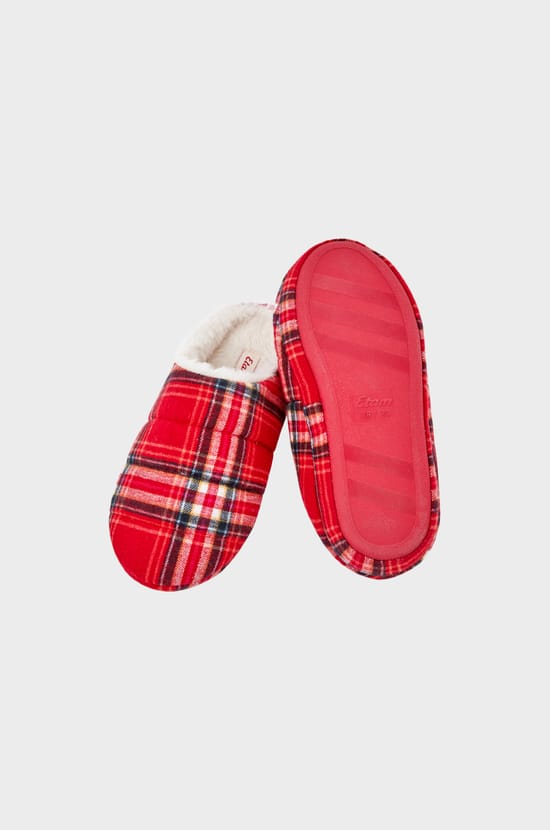 Patterned Mule Slippers;${refinementColor}