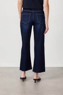 Jean large en coton;${refinementColor}