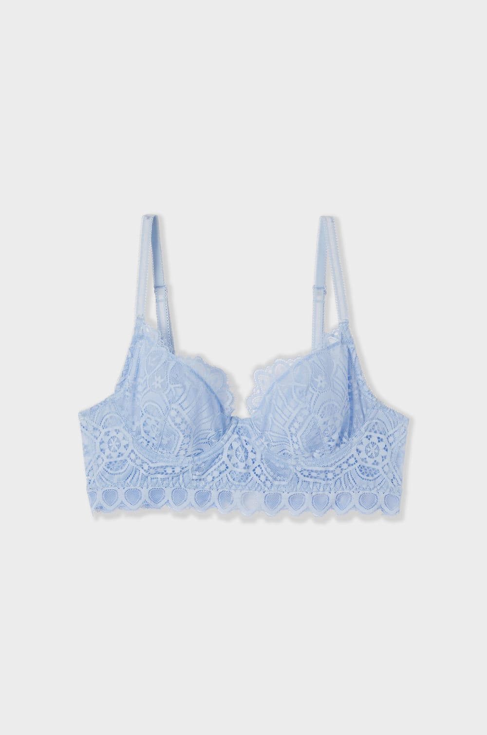 Bra clásico de encaje;${refinementColor}