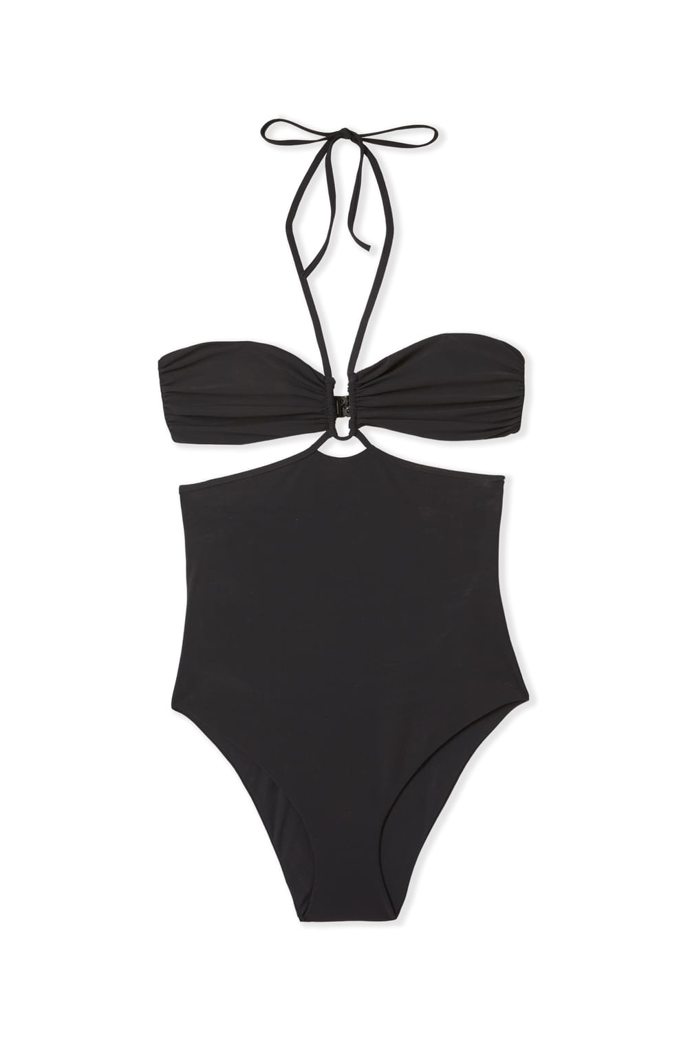 Jednod&iacute;ln&eacute; plavky s prolamovan&yacute;m vzorem;${refinementColor}