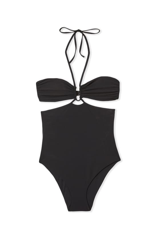 Jednod&iacute;ln&eacute; plavky s prolamovan&yacute;m vzorem;${refinementColor}