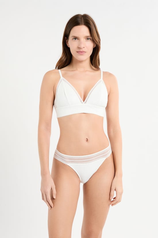 Soutien-gorge N.8 - Le triangle en dentelle;${refinementColor}