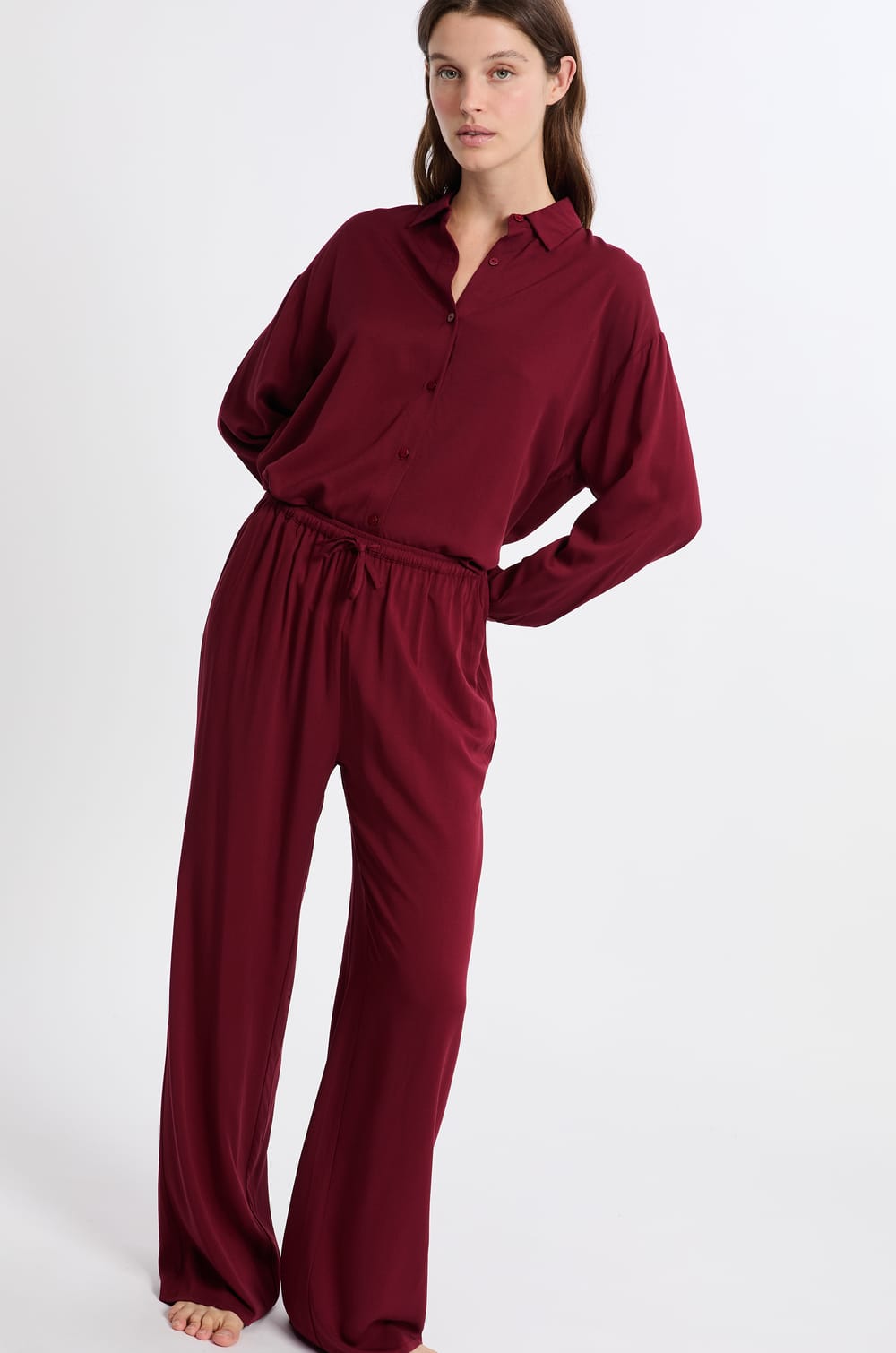 Pantalon de pyjama;${refinementColor}